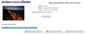 stolencamerafinder stolencamerafinder 300x118 Cum îți cauți camera foto furată pe internet?